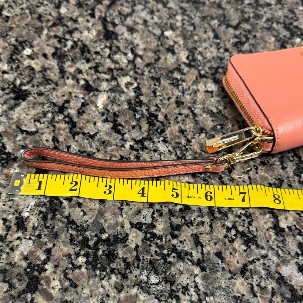 Michael Kors Coral leather Wristlet Clutch - Picture 16 of 16